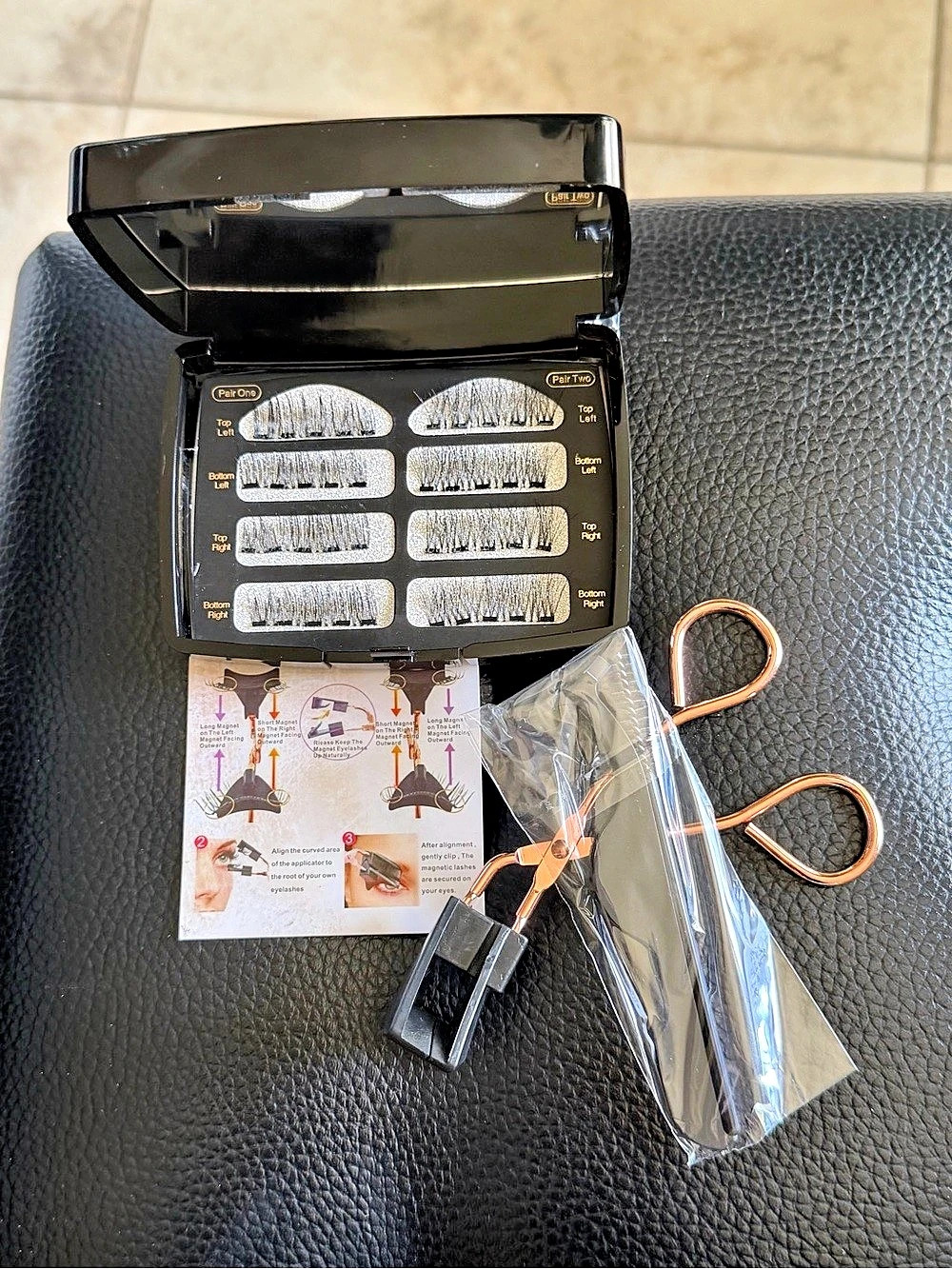 New Reusable Magnetic Eyelash kit